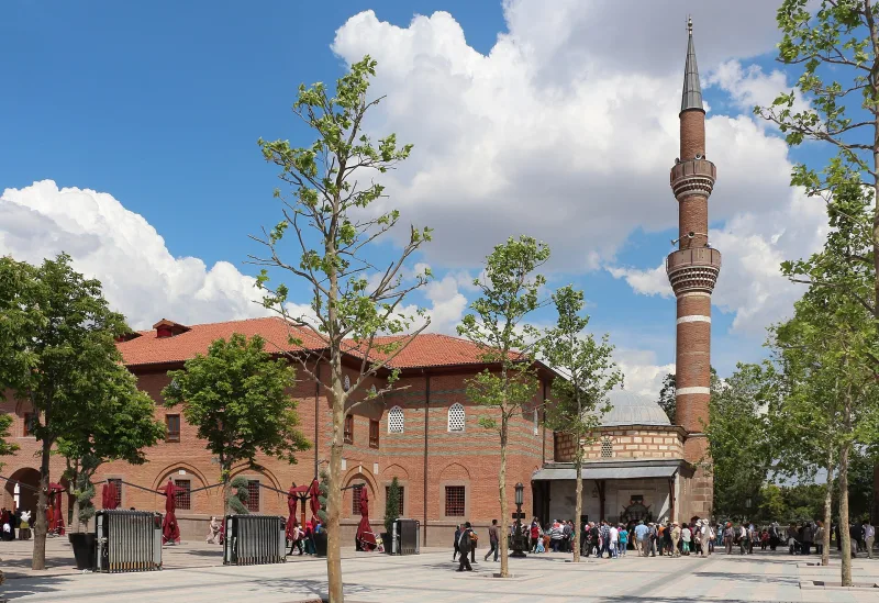 Mešita Hacı Bayram v Ankaře – svatyně a türbe z 15. století