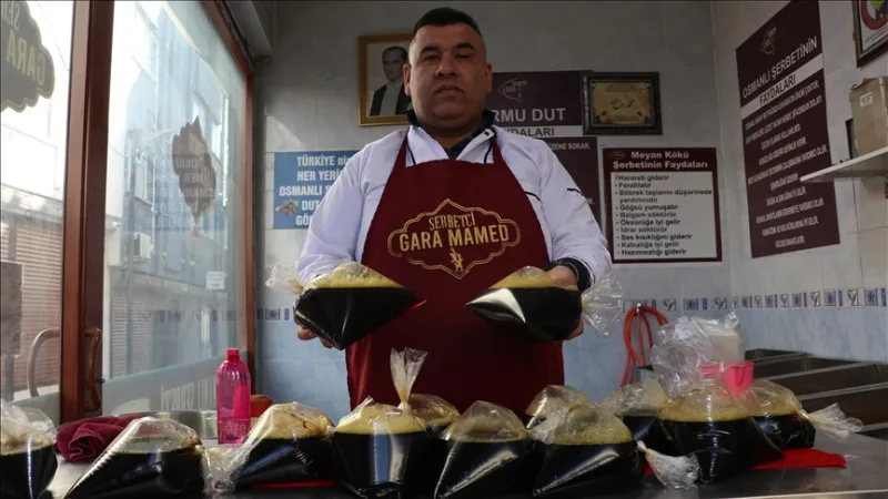 Незаменимата напитка на жителите на Газиантеп на масите за ифтар: 