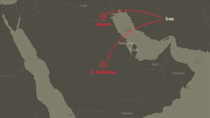 Iráni média: Szaúd-Arábia és Kuvait stratégiai infrastruktúrájának térképe az iráni hadsereg kezében van